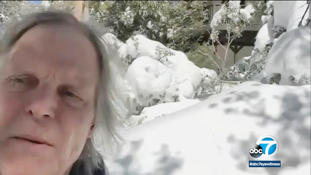 Lake Arrowhead man details frustration of being trapped after storm