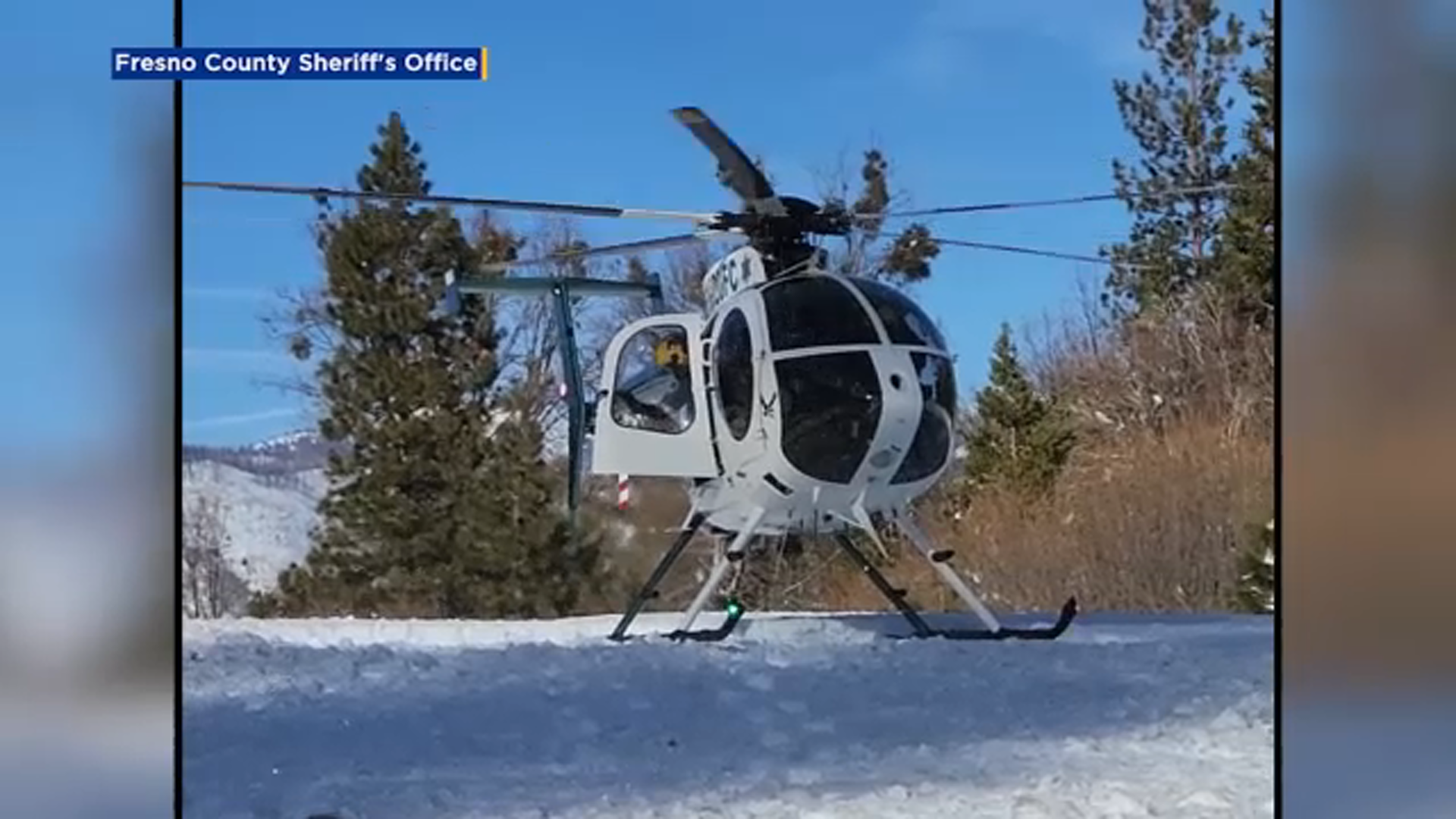 Much needed medicine delivered to Fresno County residents stranded in snow