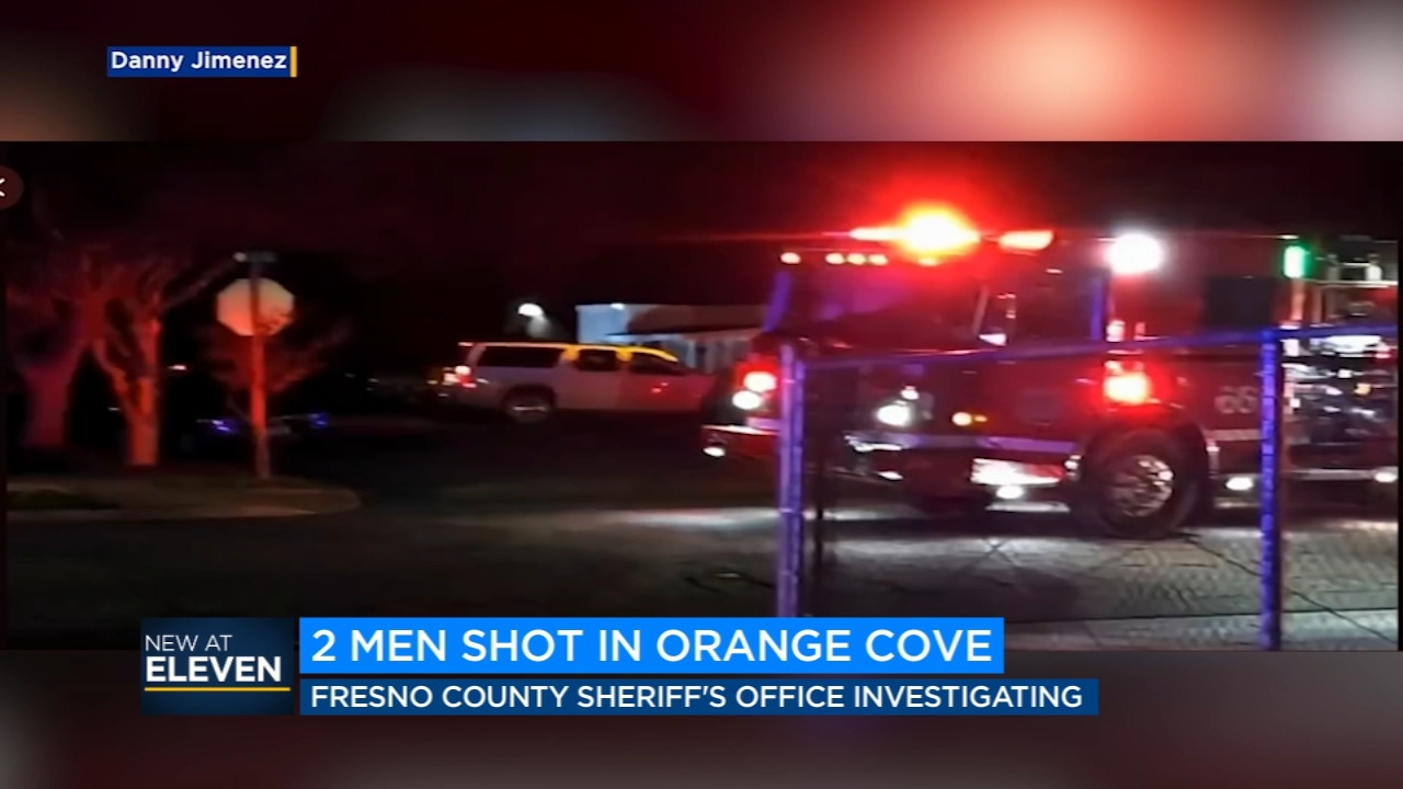 2 hospitalized after shooting in Orange Cove, deputies say