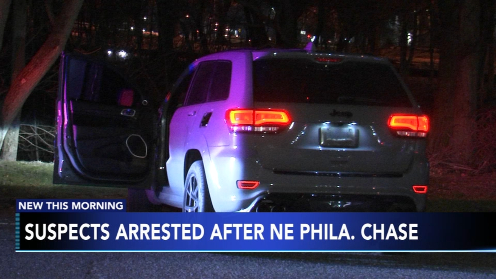 2 in custody after pursuit of SUV in Northeast Philadelphia - 6abc ...