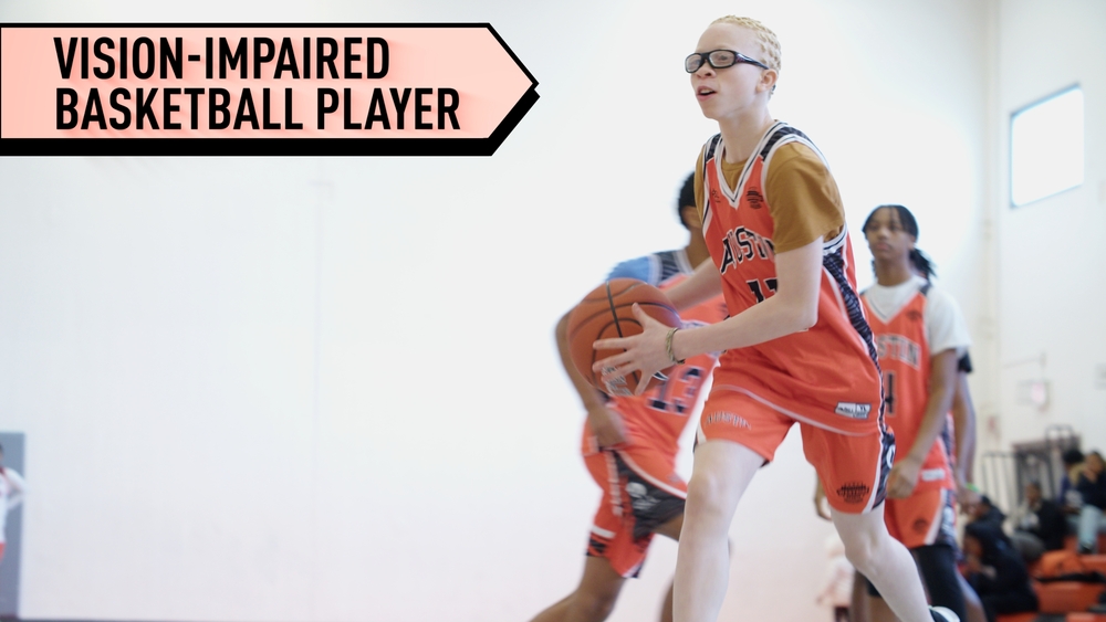Chicago teen's visual impairment doesn't stop him from playing sports