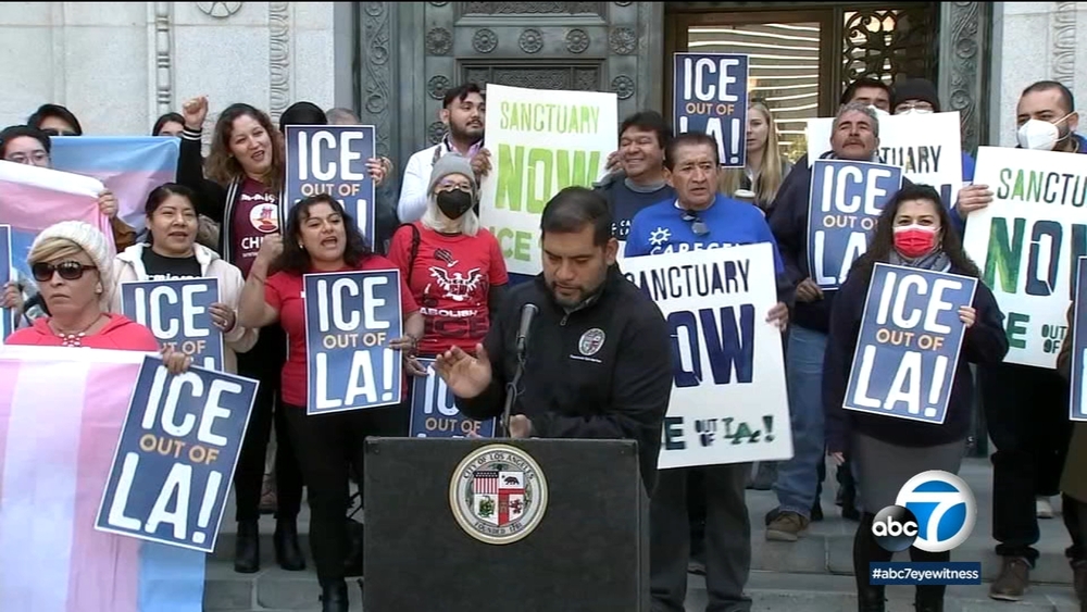 LA lays groundwork to bar city from aiding immigration enforcement