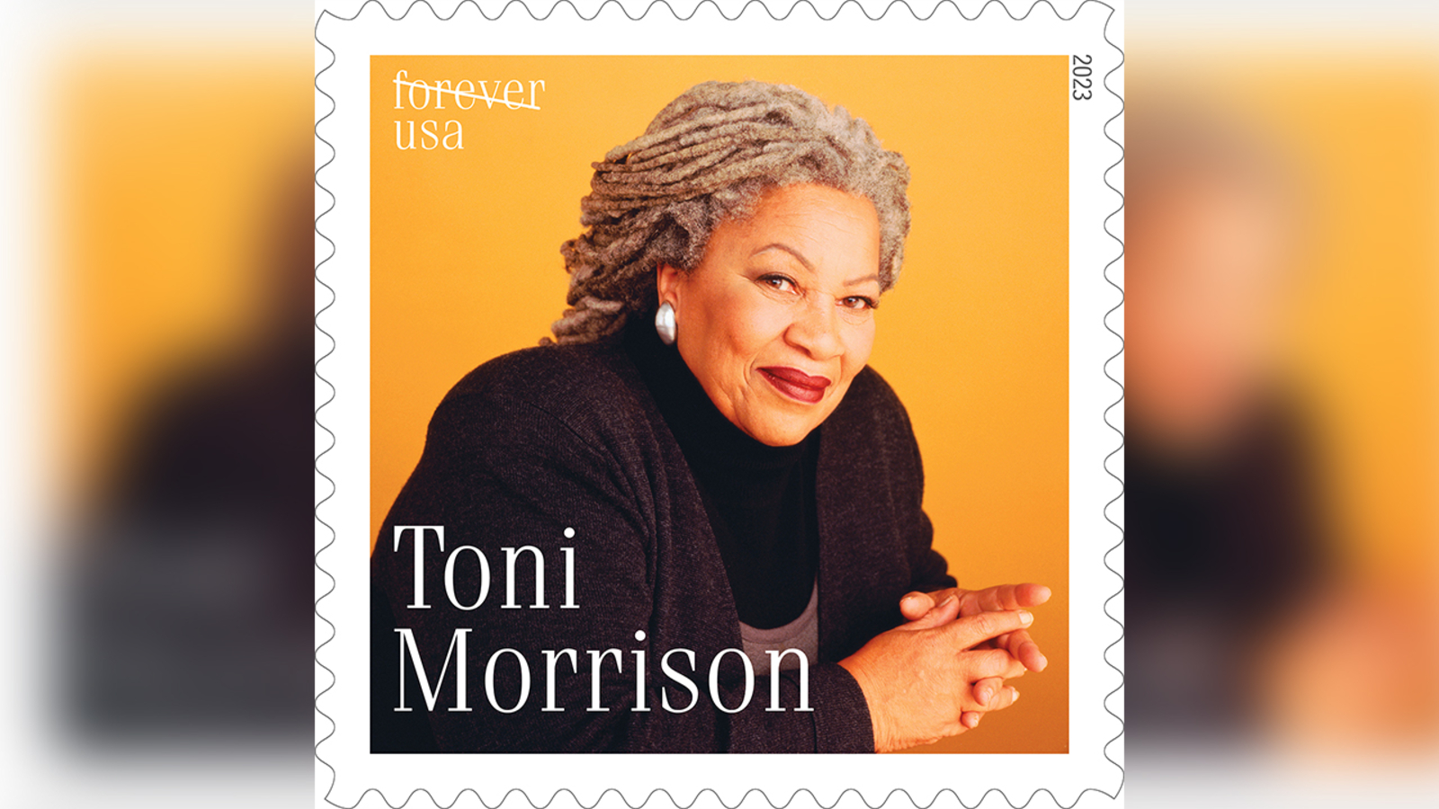 Photo of Nobel laureate Toni Morrison honored with new stamp, unveiled at Princeton
