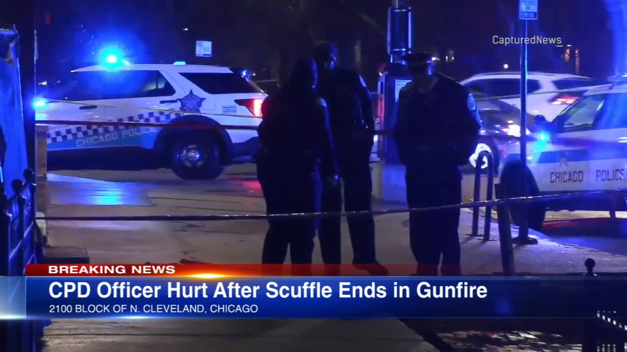 CPD officer hurt in scuffle over gun in Lincoln Park