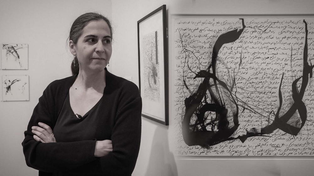 Pa. artist illustrates the fight for women's rights in Iran