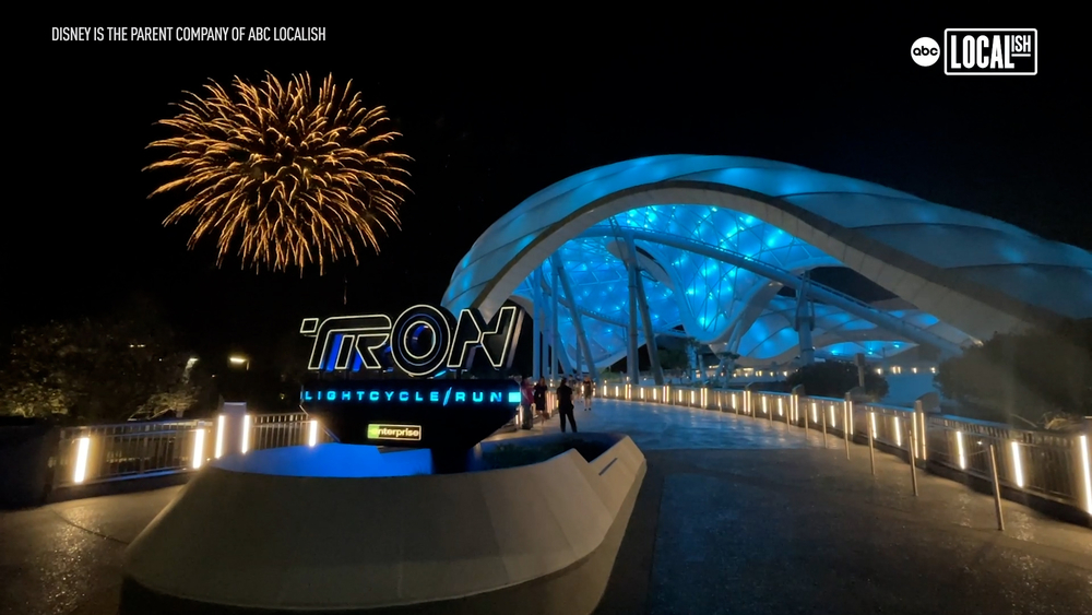 TRON Lightcycle / Run attraction unveiled