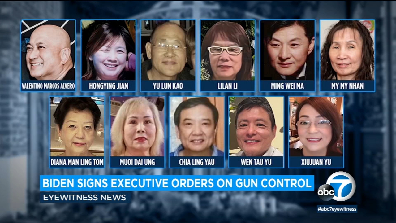 Biden announces executive order targeting gun sales in Monterey Park