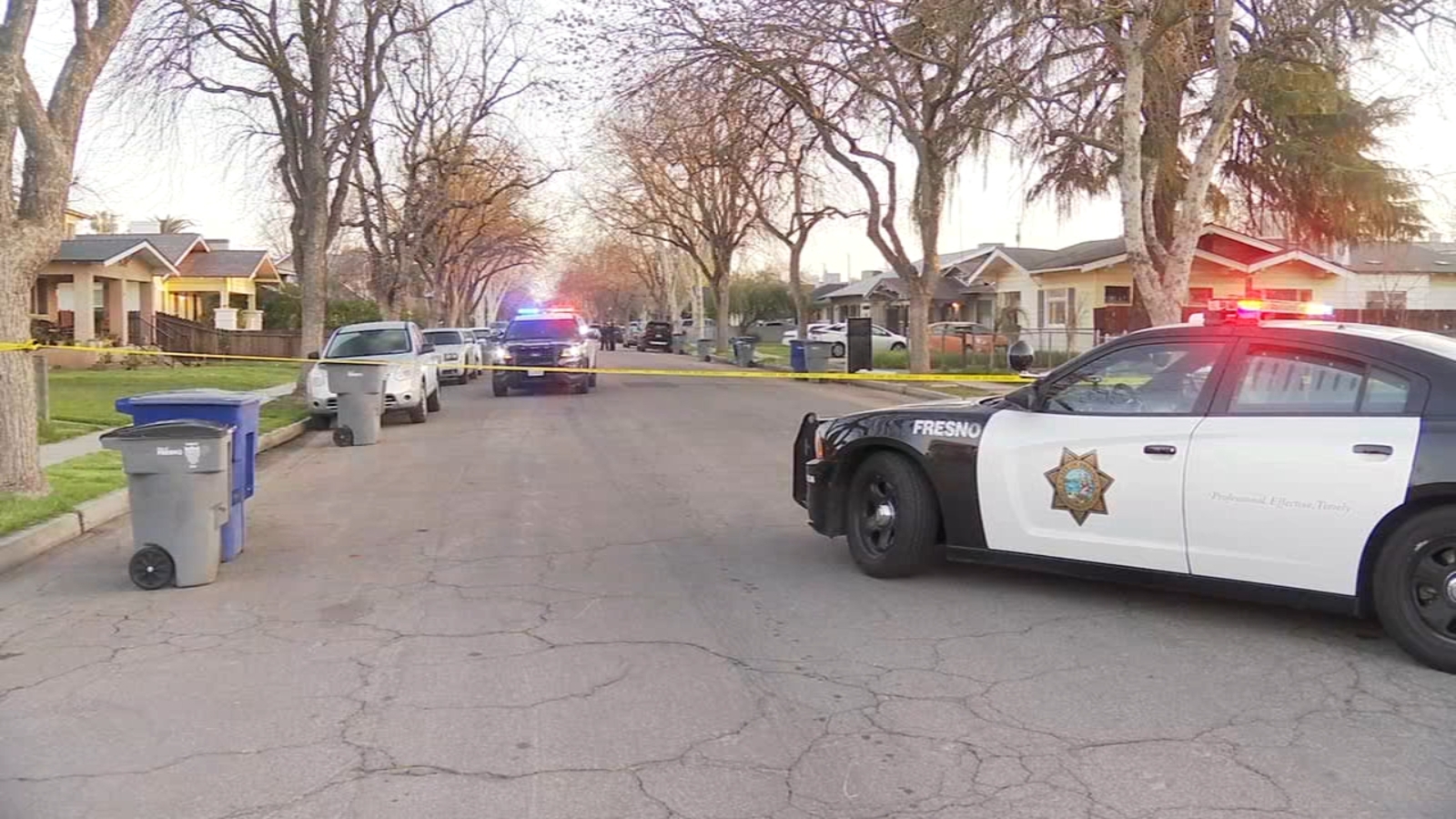 Man shot in Central Fresno's Tower District while pulling in trash can at house ABC30 Fresno