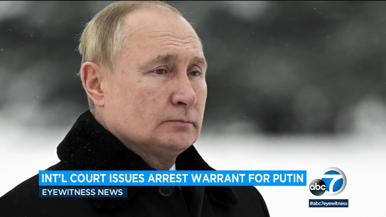 ICC issues arrest warrant for Putin over Ukraine war crimes