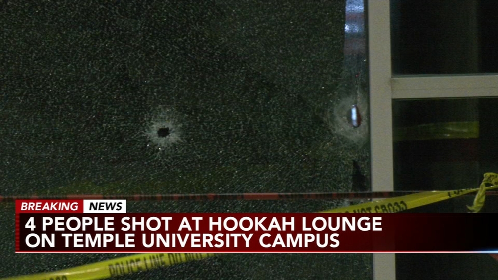 Police: 4 people shot across from Temple University football field