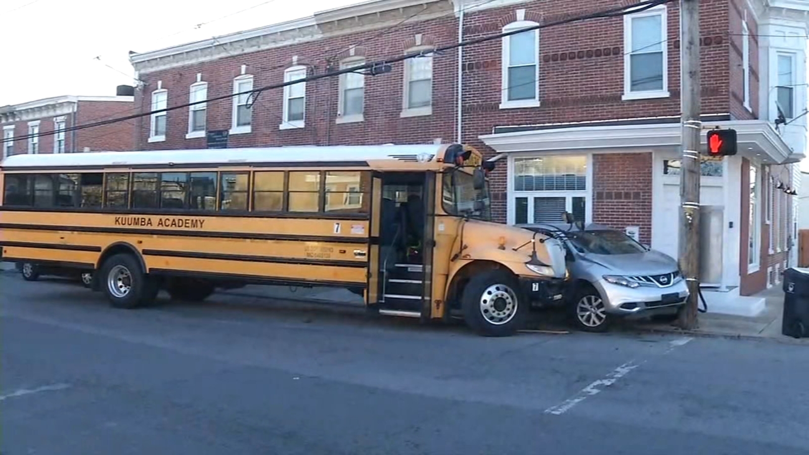 School bus collides with SUV in Wilmington, Delaware - 6abc Philadelphia