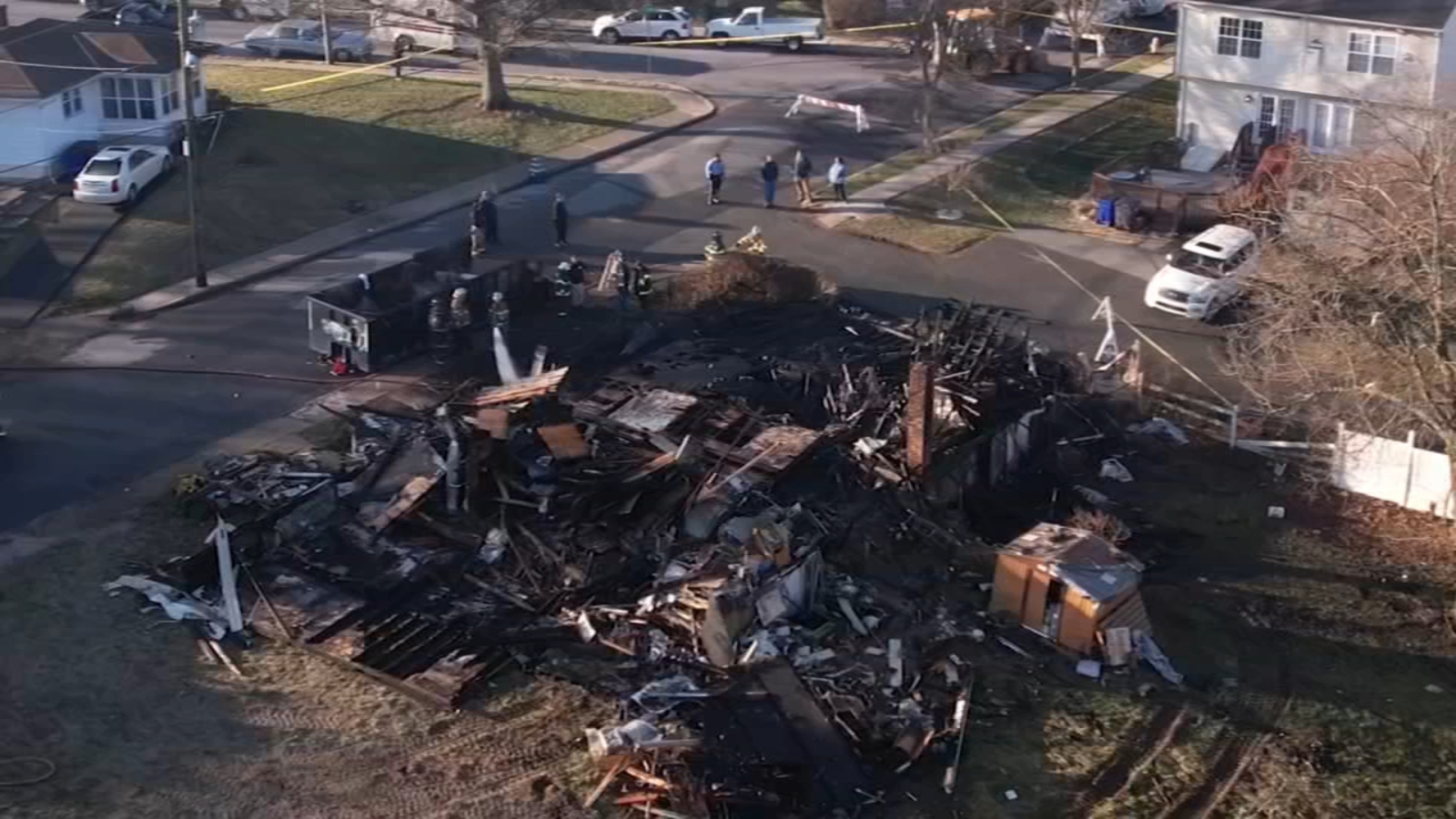 Fire destroys 2 vacant homes near site of deadly 2022 Pottstown