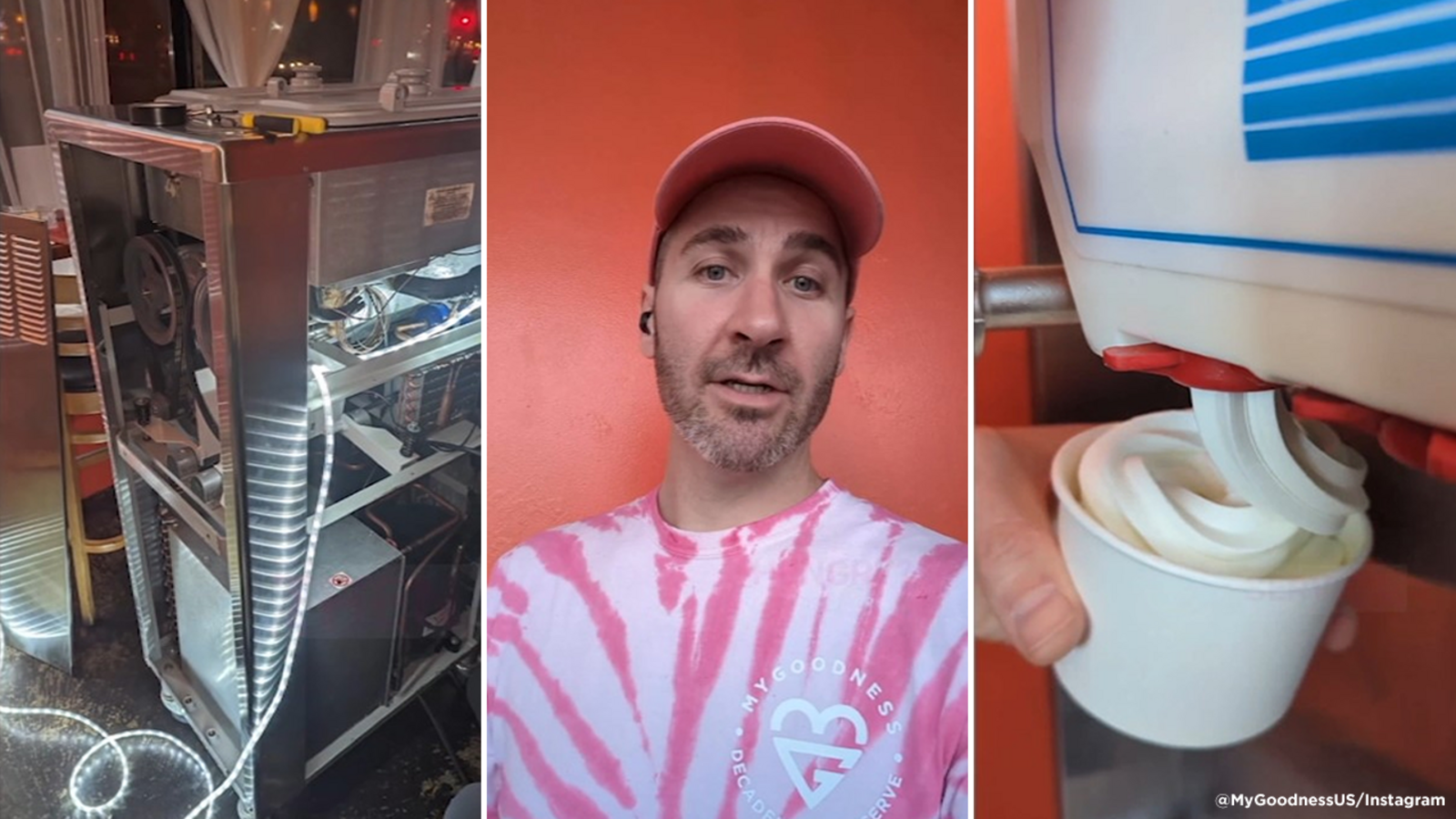 'My Goodness' Two customers help Oakland ice cream shop fix machine