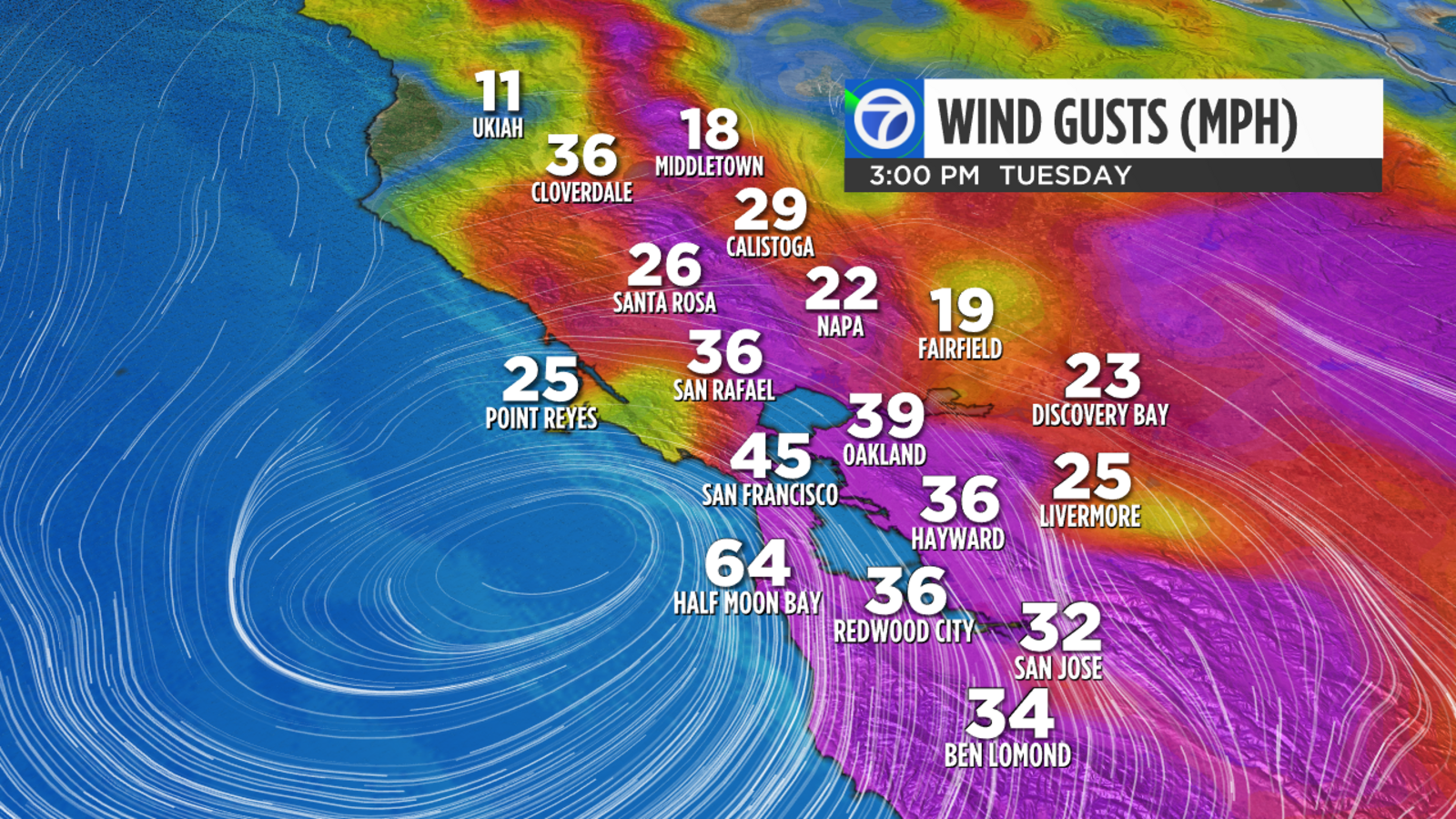 San Francisco Bay Area storm timeline: Here's when and where the strongest winds will hit the Bay Area Tuesday - Vimarsana News