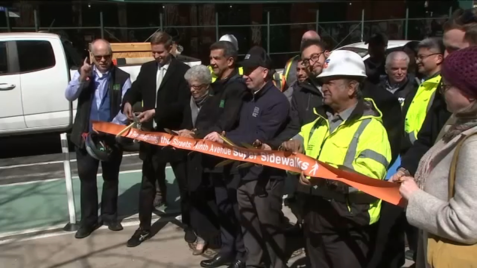 NYC traffic City cuts ribbon on improvements along 9th Avenue corridor
