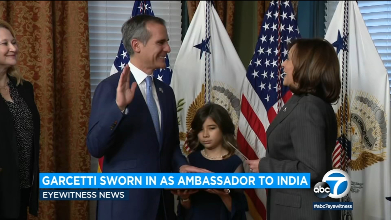 Former Los Angeles Mayor Eric Garcetti sworn in as US Ambassador to India - Vimarsana News