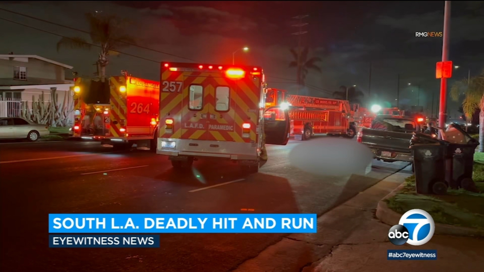 LAPD searching for driver after hit-and-run in South LA leaves man dead ...