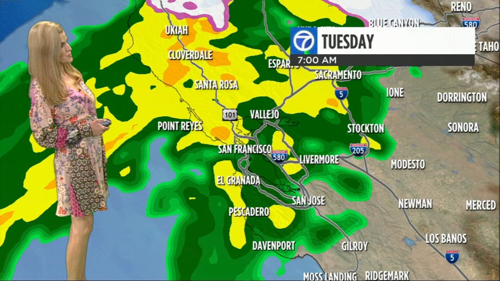 California storm timeline Rain arrives late Monday. Here's how long