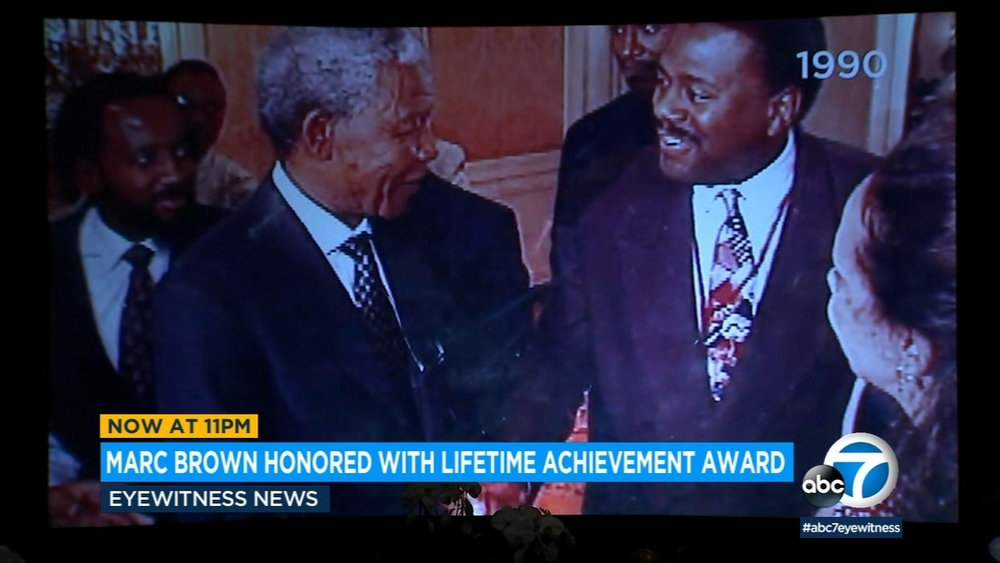 ABC7's Marc Brown honored with Lifetime Achievement Award
