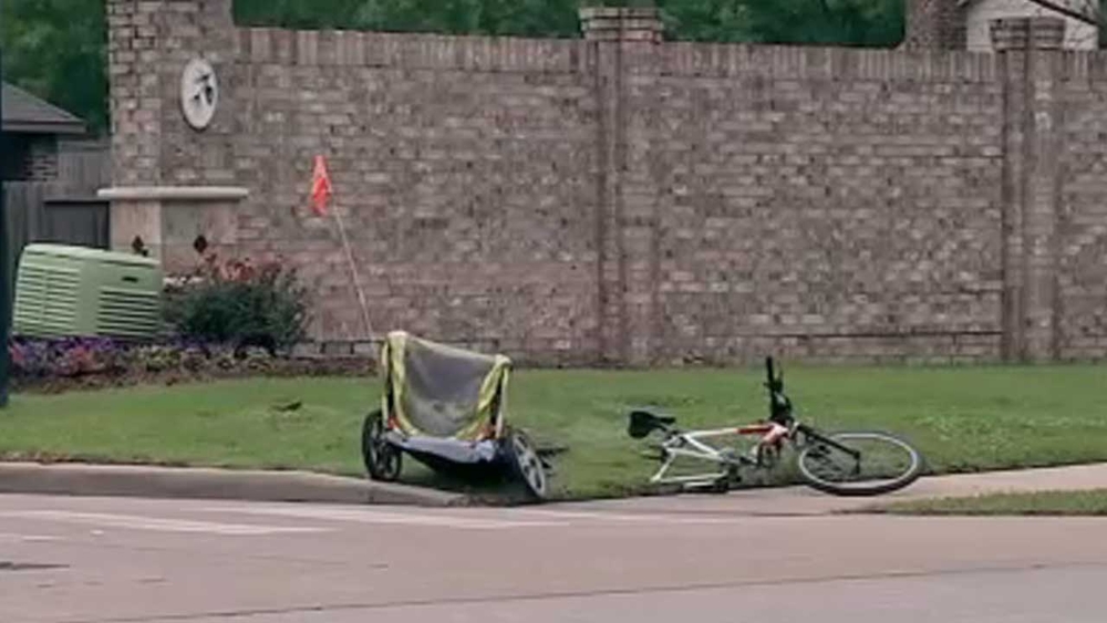 Bicyclist towing his child hospitalized after being hit by car: HCSO