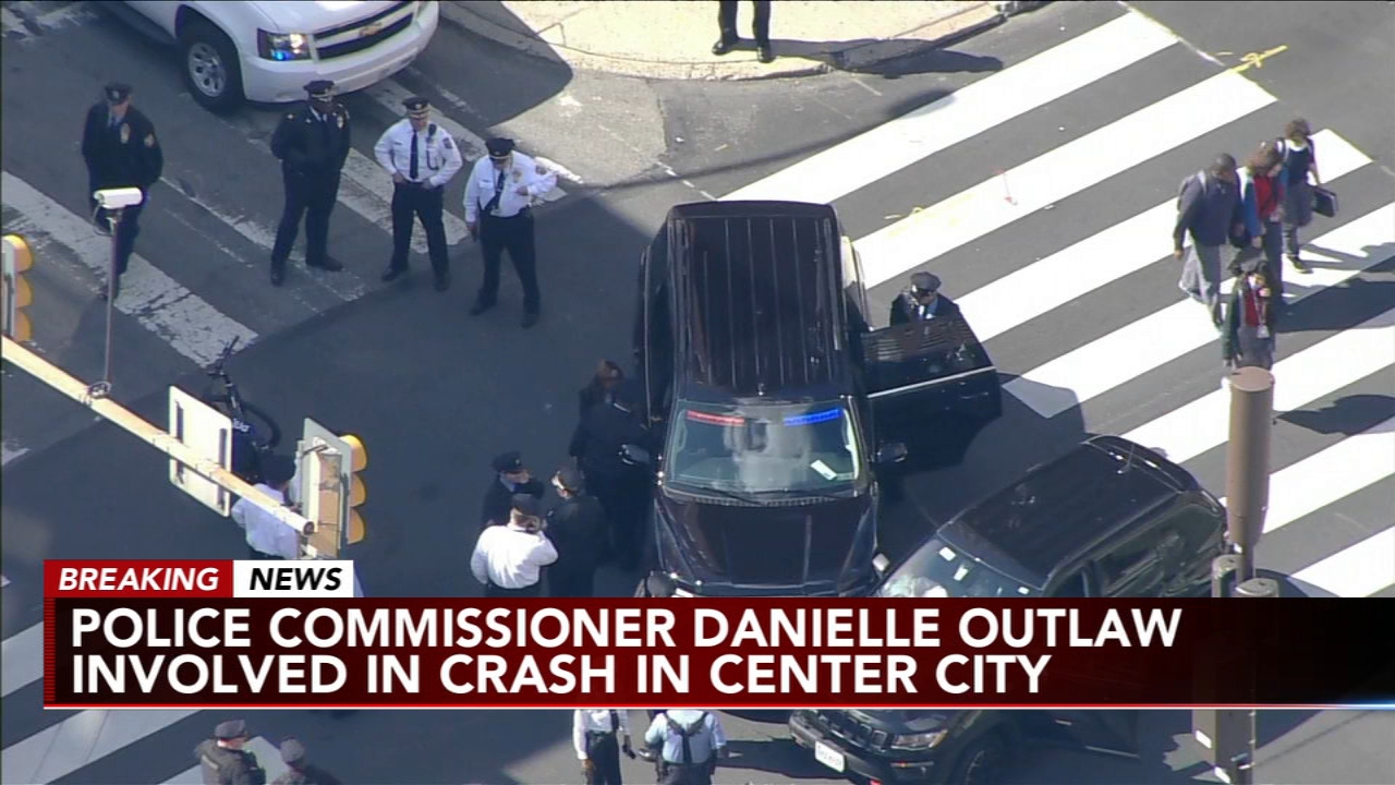 Philly Police Commissioner Outlaw involved in Center City crash