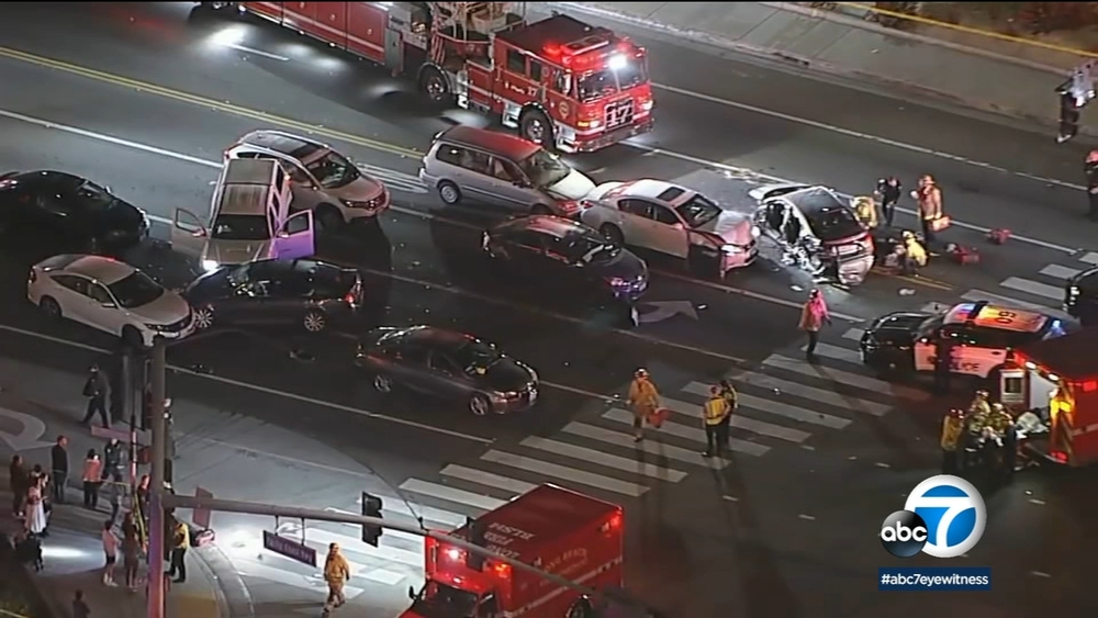 Suspect in Long Beach pursuit crash was wanted by federal authorities