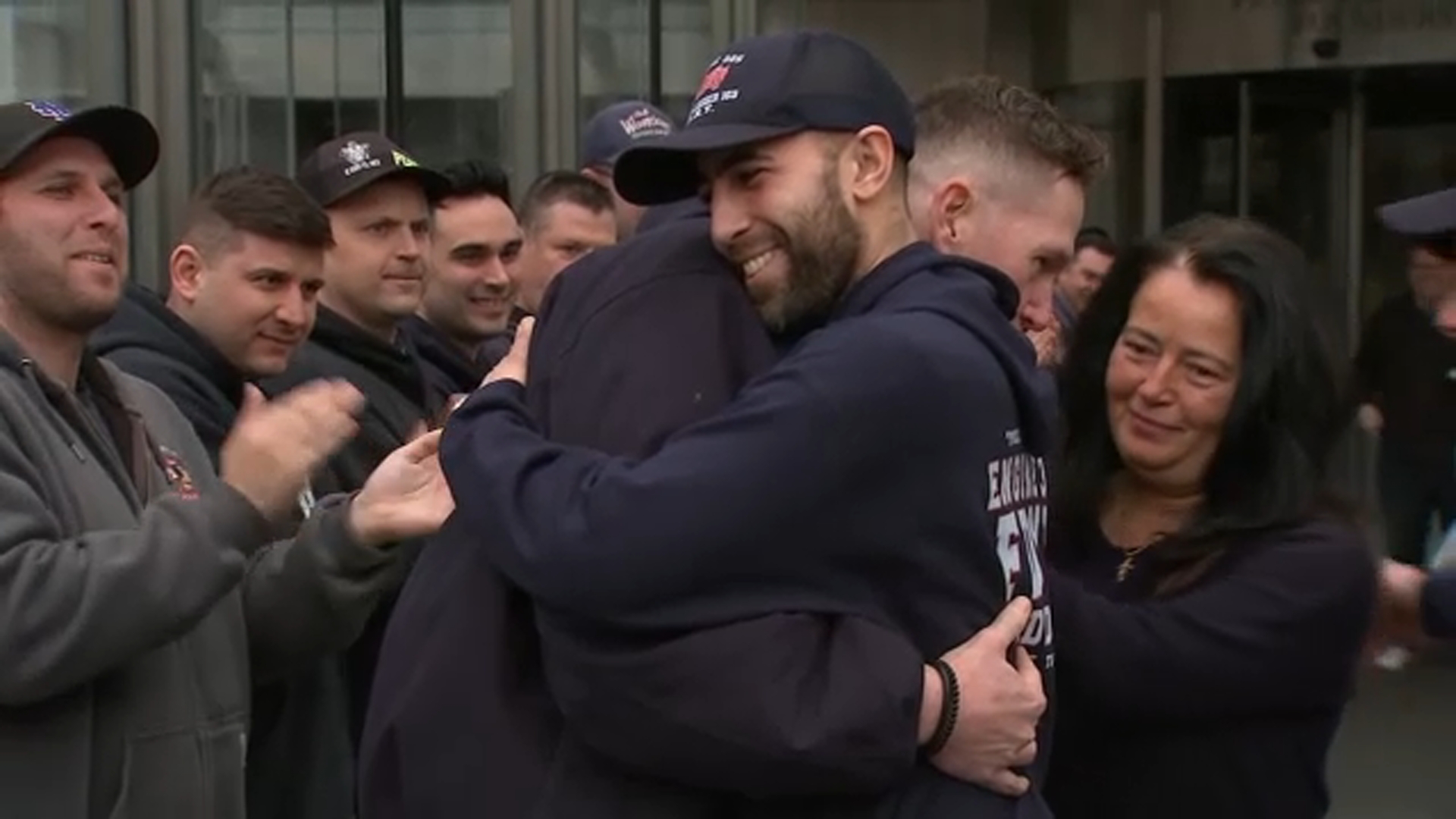 Rookie firefighter injured in Queens fire released from hospital