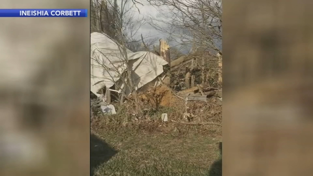 Tornado, severe storms damage areas of Pennsylvania, New Jersey, and Delaware