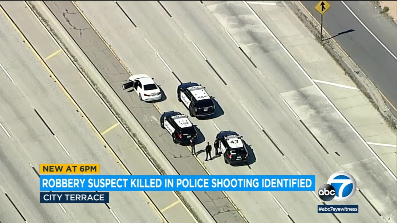 Suspect fatally shot by Monterey Park police on 10 Freeway identified
