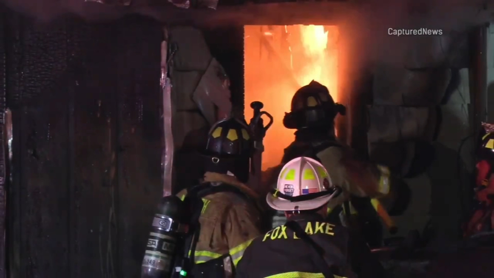 Antioch, IL house fire today North suburban home destroyed by large