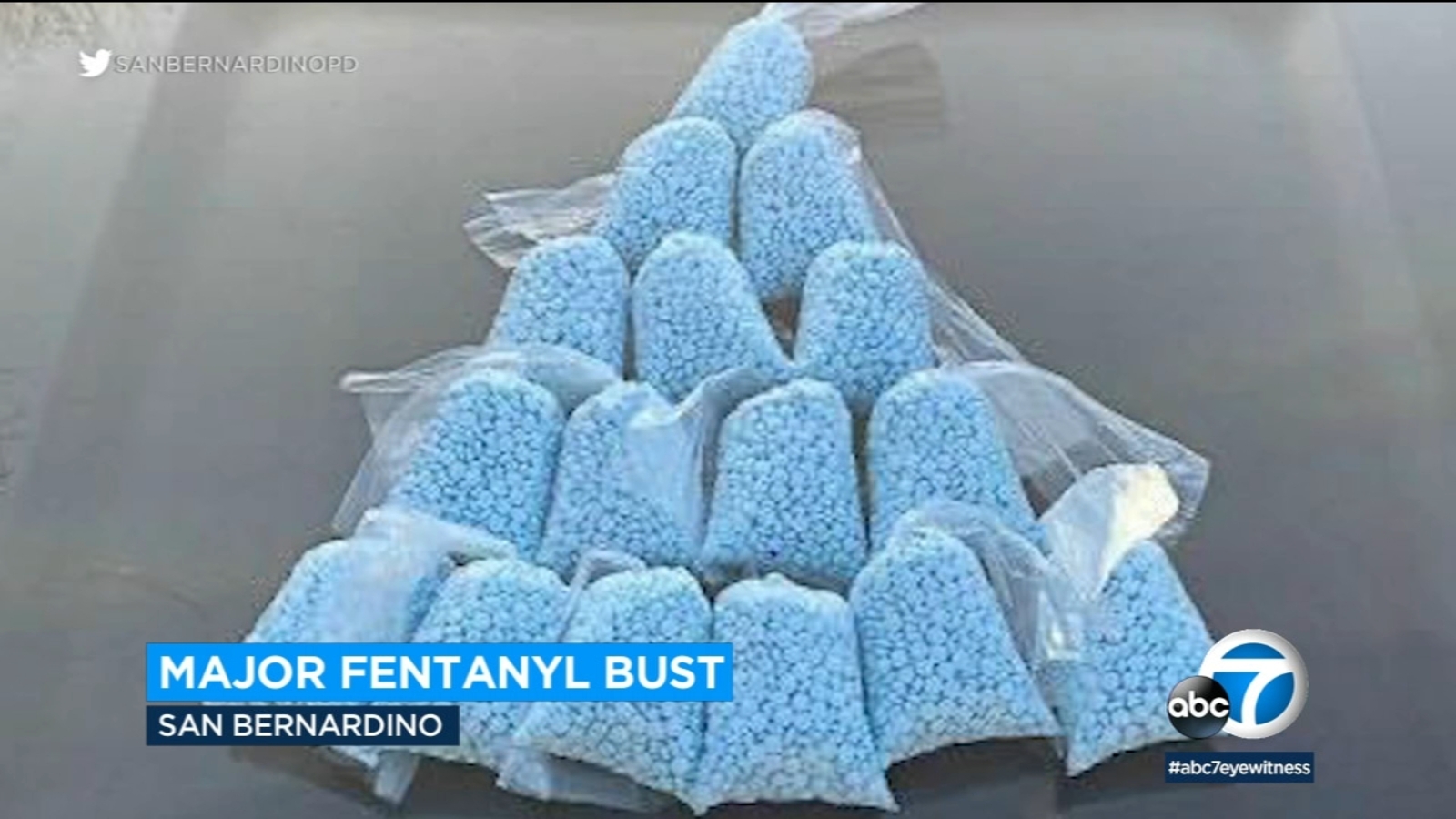 San Bernardino drug bust: Police say 16,000 fentanyl pills worth ...