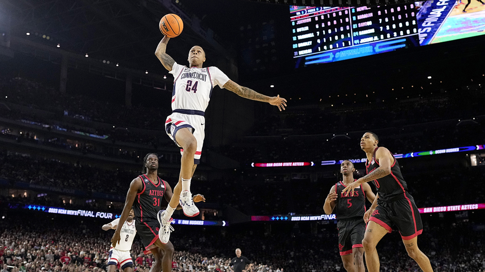UConn beats San Diego State 76-59 in national championship game to win 5th title - Vimarsana News