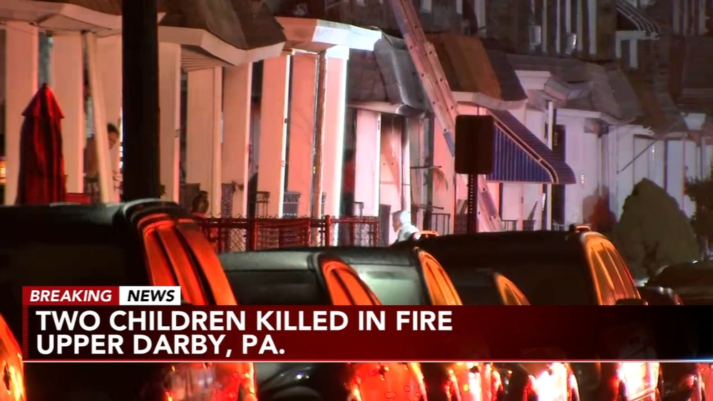2 children dead, 2 firefighters injured in Upper Darby fire