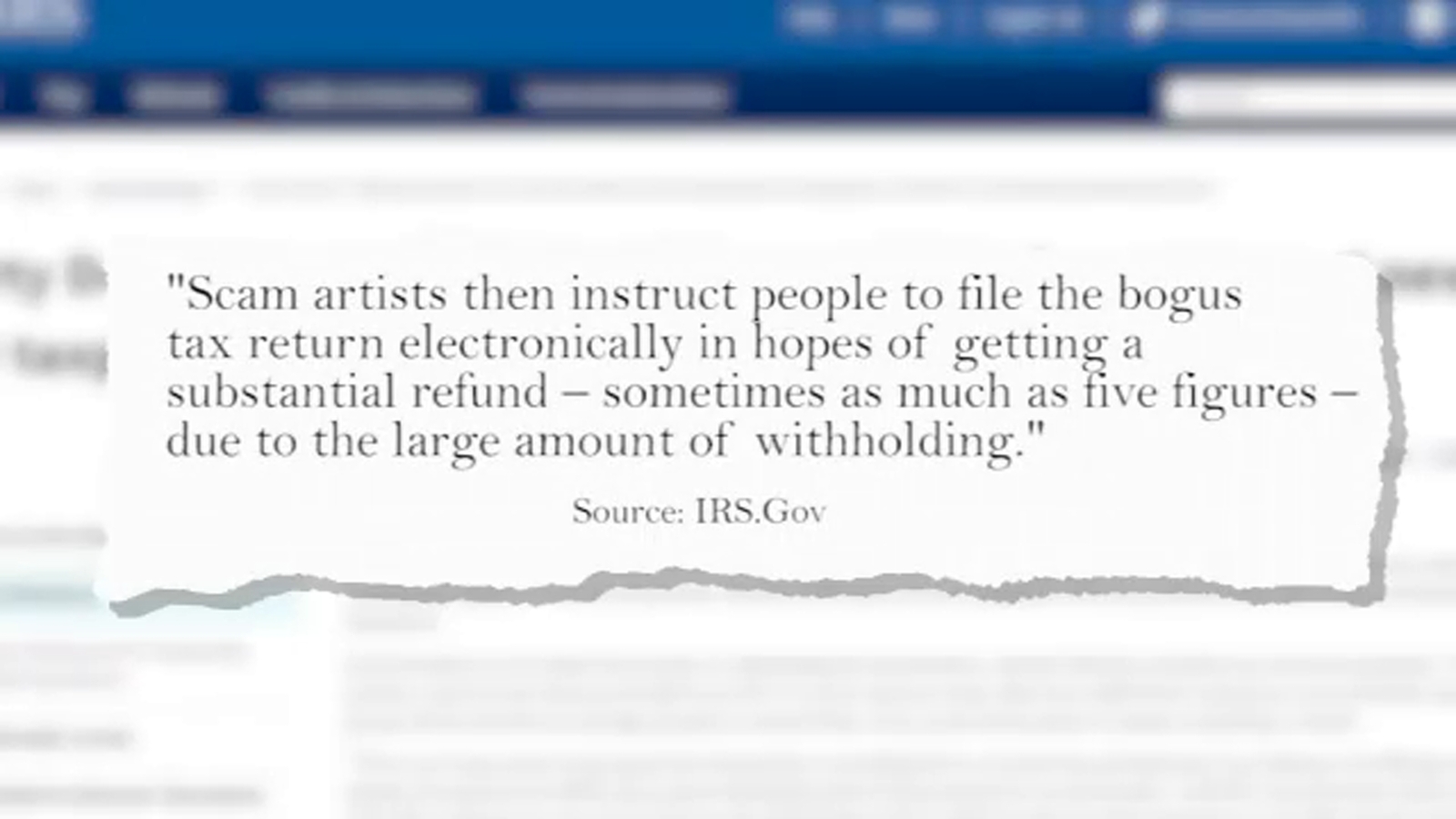 Dont let these tax scams on social media trick you