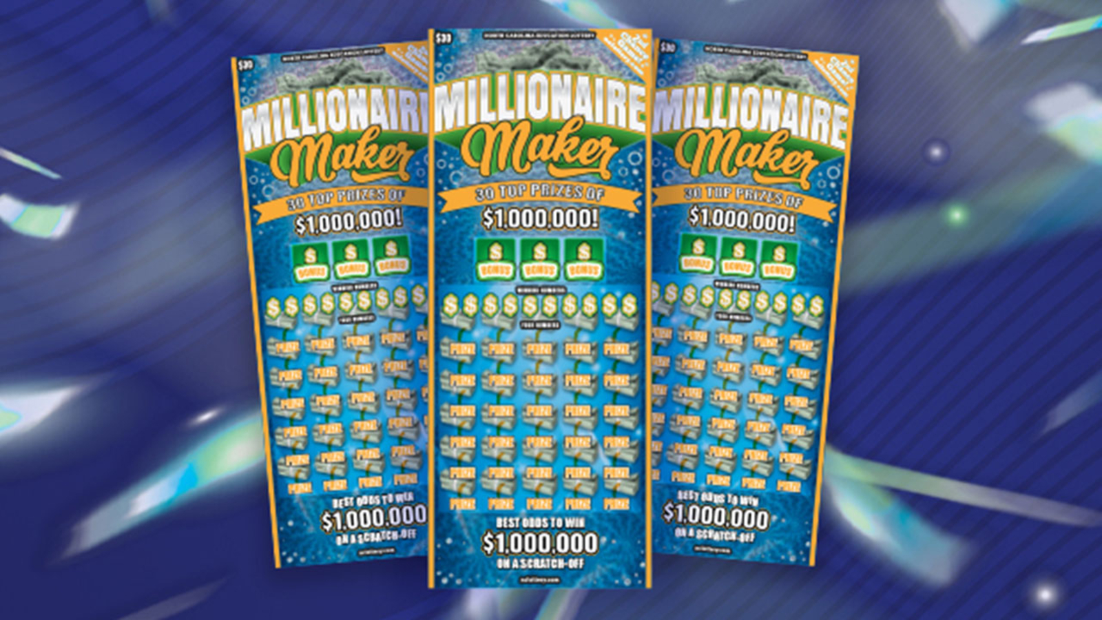 Durham man does quadruple take after $1 million scratch-off win - Vimarsana News