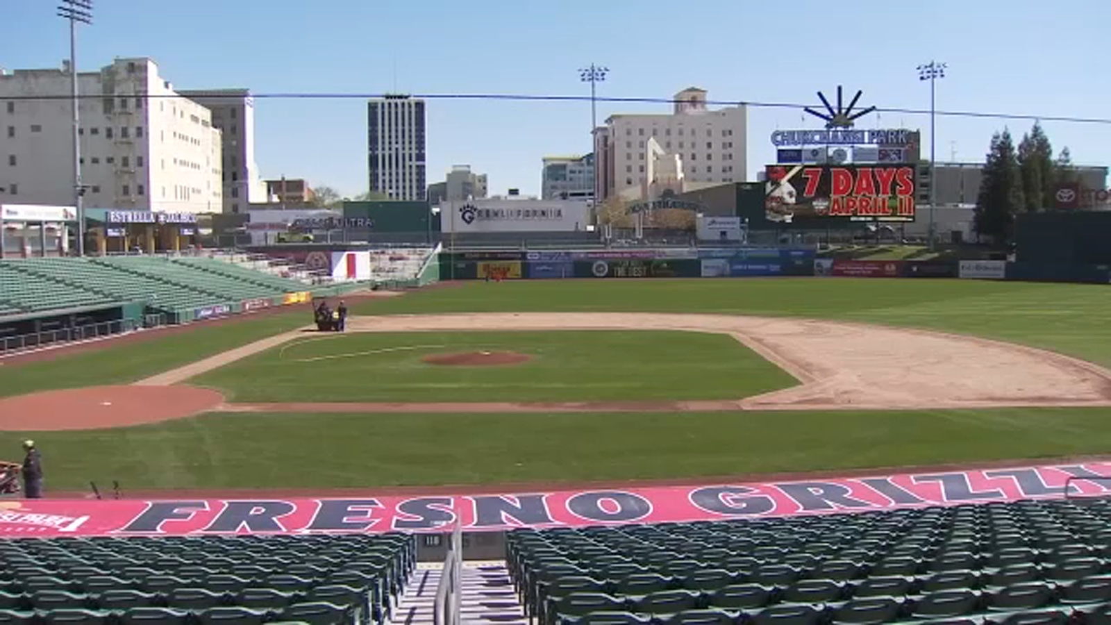 Fresno Grizzlies to welcome some fans back to ballpark on May 11 - ABC30  Fresno