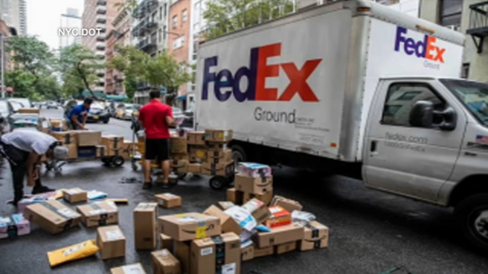 Neighborhood delivery distribution centers to cut truck traffic