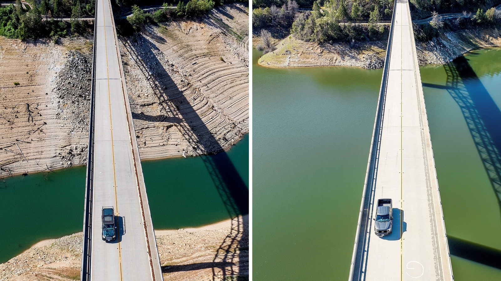 California drought: Dramatic photos show how series of storms filled Folsom Lake, Lake Oroville and other CA reservoirs - Vimarsana News
