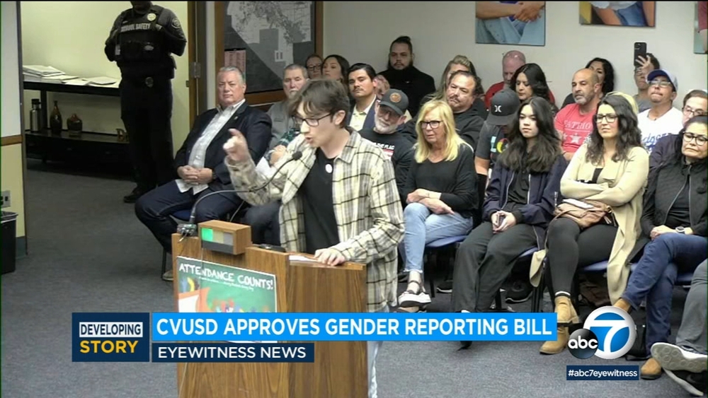 SoCal school district votes in support of gender reporting bill