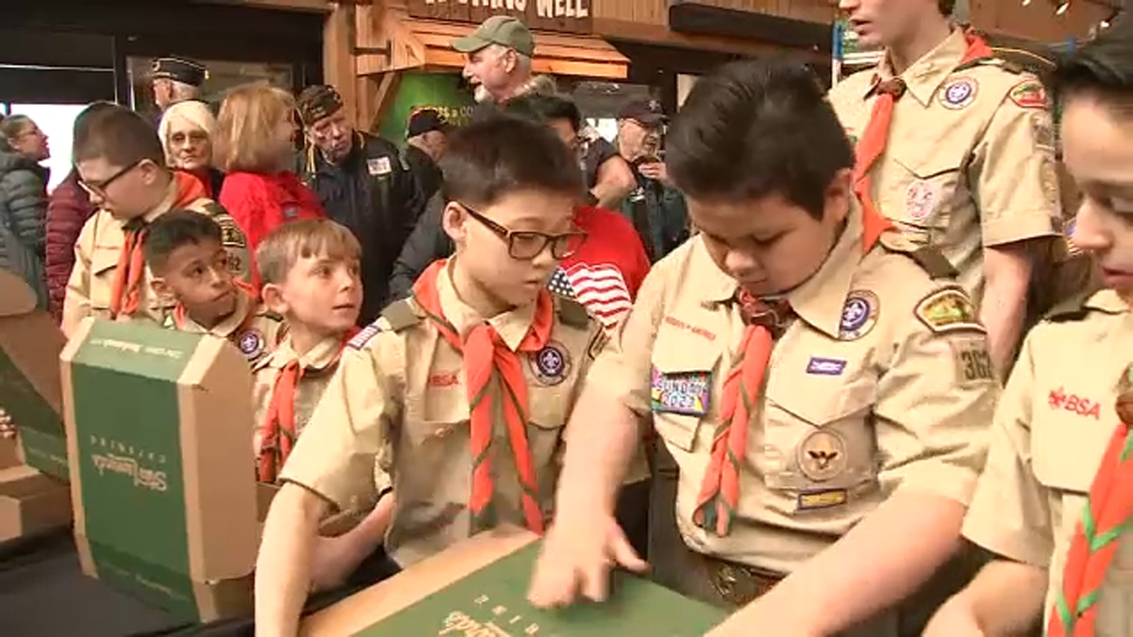 Stew Leonard's teams up with boy, girl scouts on Long Island to send