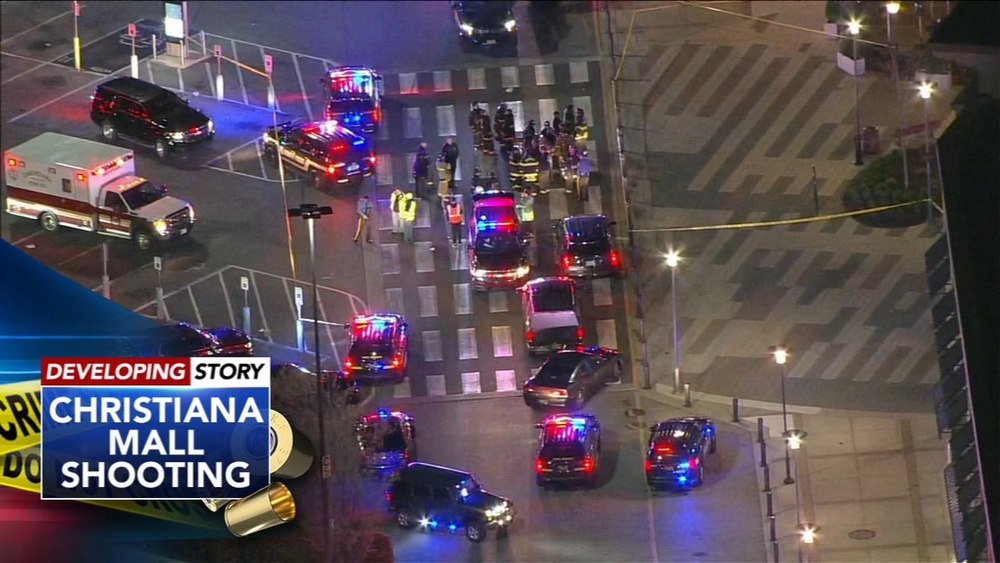 Christiana Mall cleared after shooting, 3 wounded: Delaware State Police