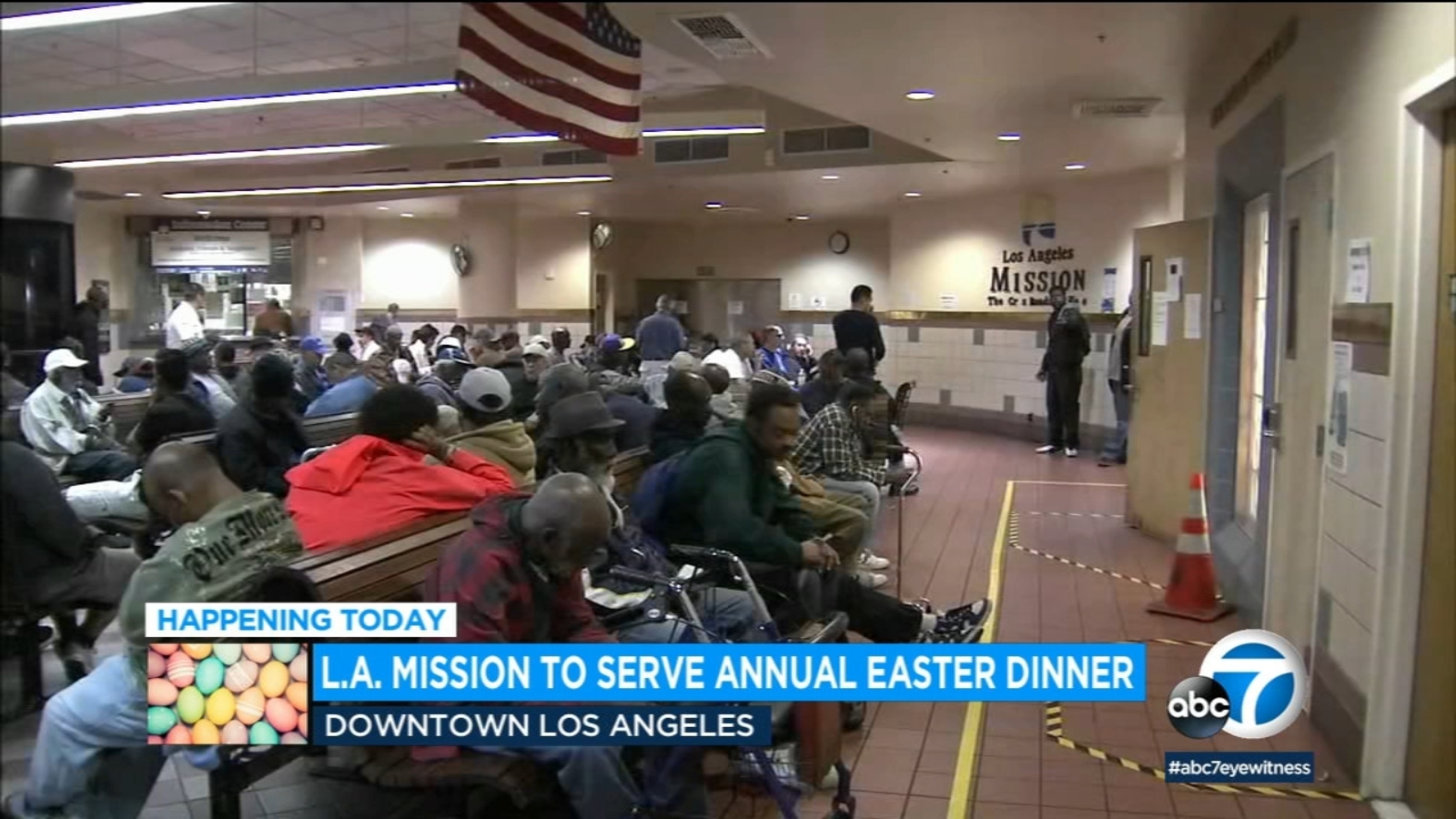 Los Angeles Mission holds annual Easter Dinner to provide food, clothing and services to city's homeless near Skid Row - Vimarsana News