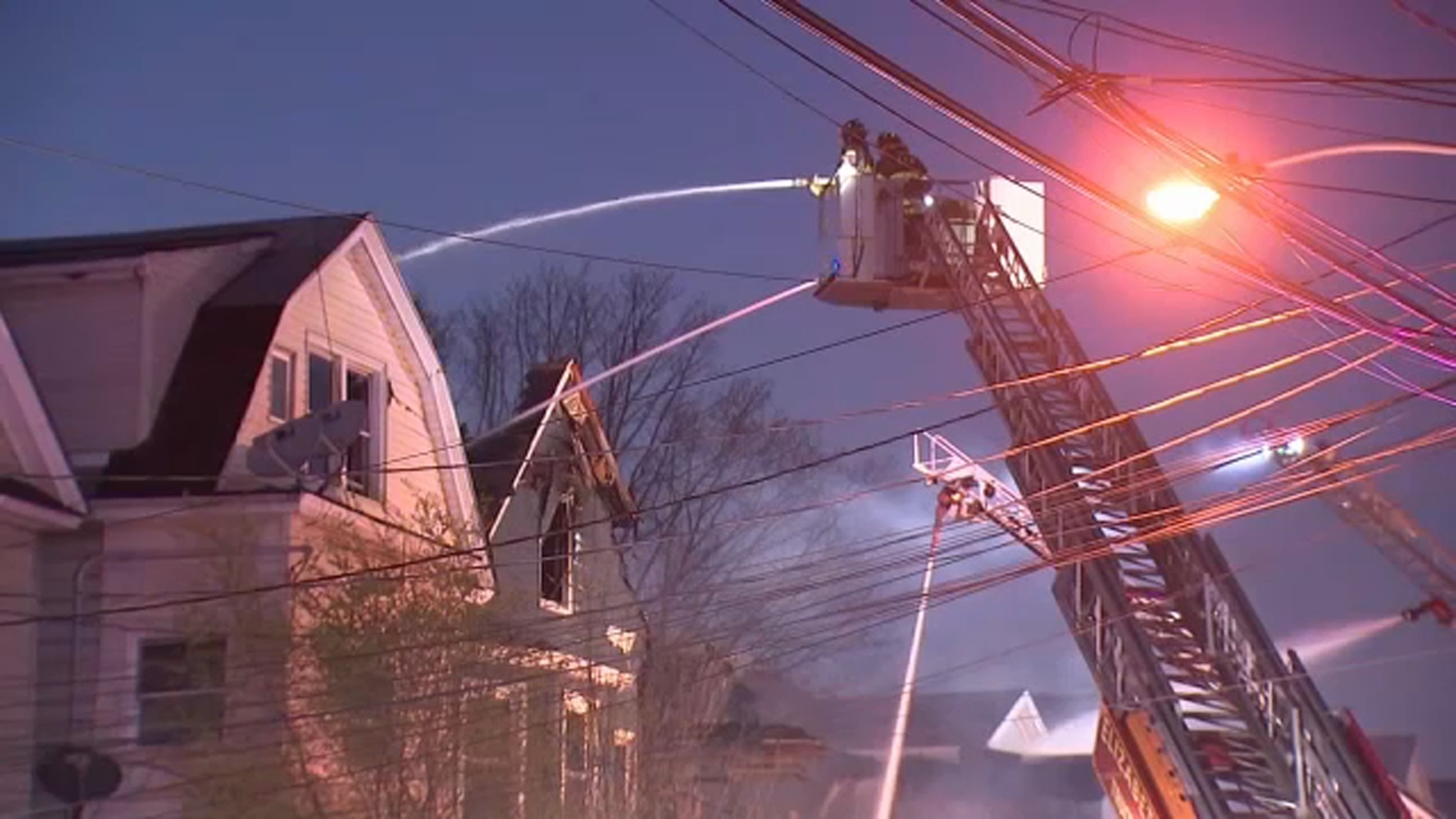 4 families displaced after fastmoving fire in Elizabeth