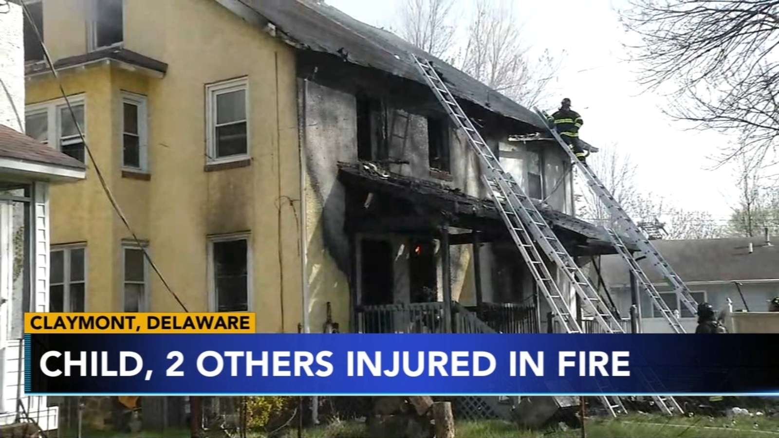 Child, 2 others injured in Delaware house fire 6abc Philadelphia