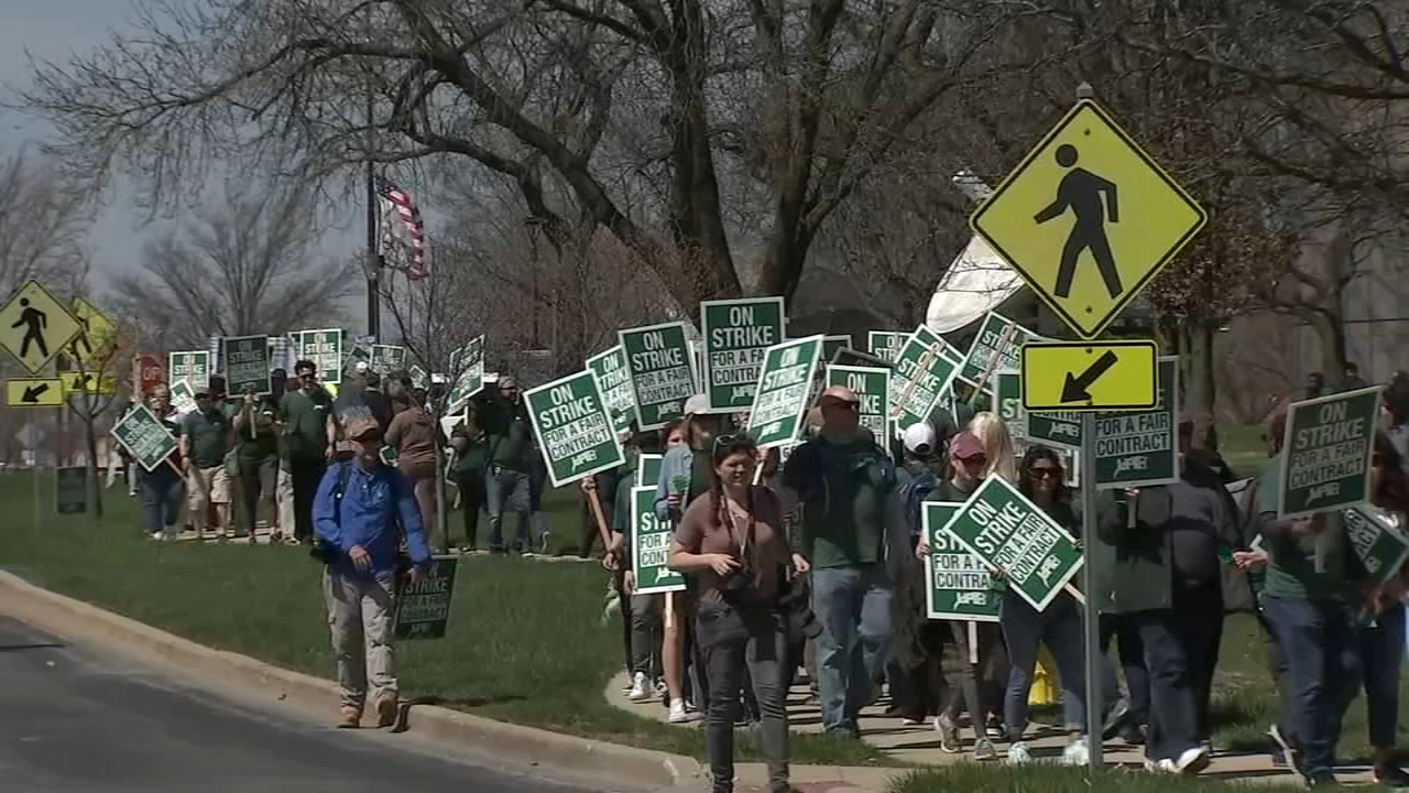 GSU educators go on strike with support from other state schools