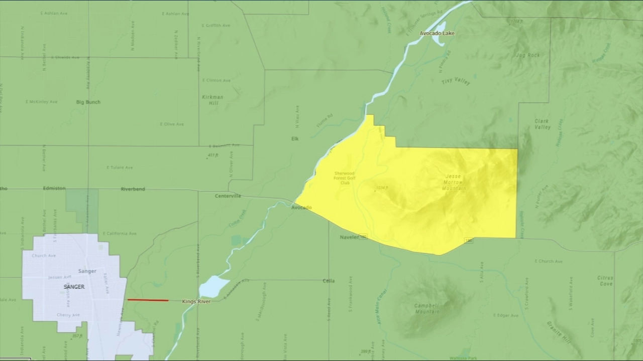 Evacuation Warning issued for residents near Hwy 180 and Piedra Road