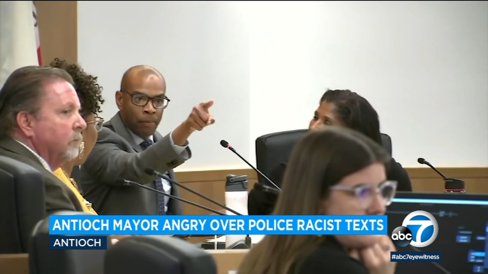 Antioch mayor blows up during meeting over alleged racist police texts