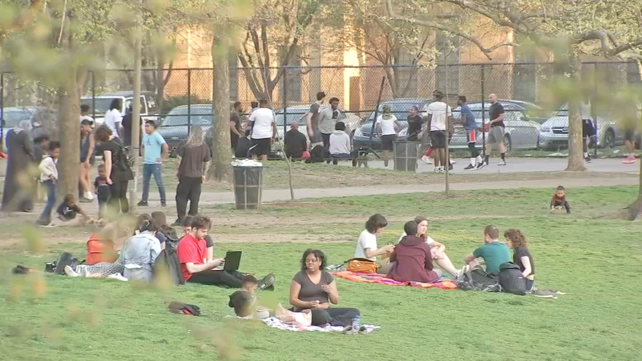 Philadelphia residents enjoy summer-like weather at Fairmount Park, Shofuso, and more