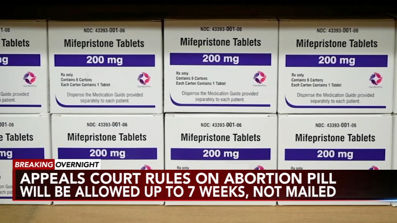 US court partially blocks federal judge's ruling on abortion drug
