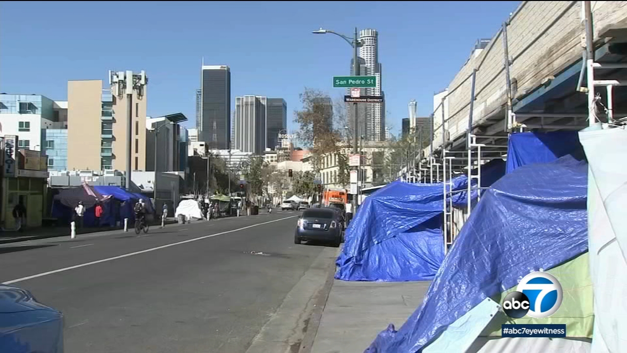 LA council orders review of city's anti-camping law